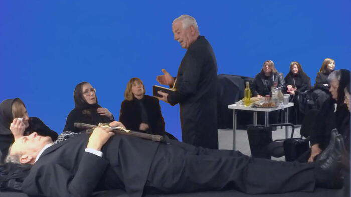 Unha escena da curtametraxe