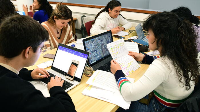 Imaxe de arquivo de estudantado. FOTO: Santi Alvite