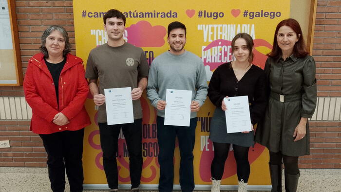 Galardóns ‘Escolle en galego’ e ‘O teu traballo ten premio’