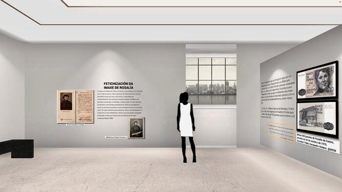 Detalle do percorrido virtual polo Museo