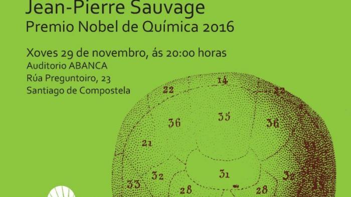 Jean-Pierre Sauvage, Premio Nobel de Química en 2016, visita a USC convidado polo Programa ConCiencia Jean-Pierre Sauvage, Premio Nobel de Química en 2016, visita a USC convidado polo Programa ConCiencia
