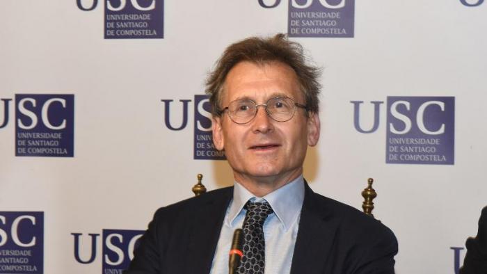 O Nobel Ben Feringa na USC. Foto: Santi Alvite O Nobel Ben Feringa na USC. Foto: Santi Alvite