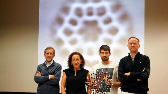 De esquerda a dereita: Enrique Guitián, Dolores Pérez, Iago Pozo e Diego Peña. / (Foto: Andrés Ruiz)