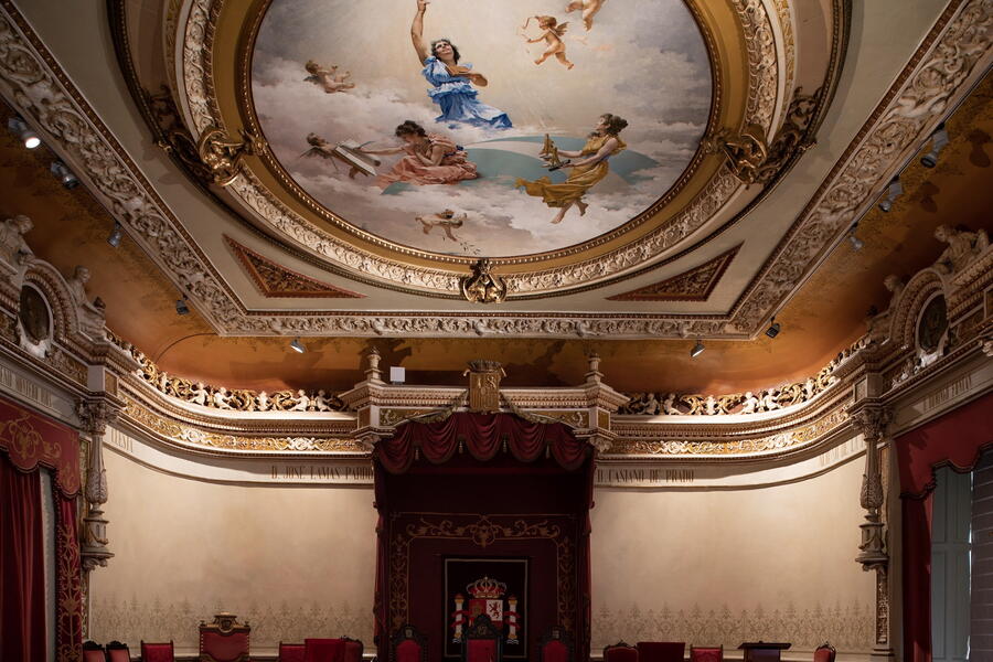 O acto desenvolverase no Paraninfo. FOTO: Santi Alvite O acto desenvolverase no Paraninfo. FOTO: Santi Alvite