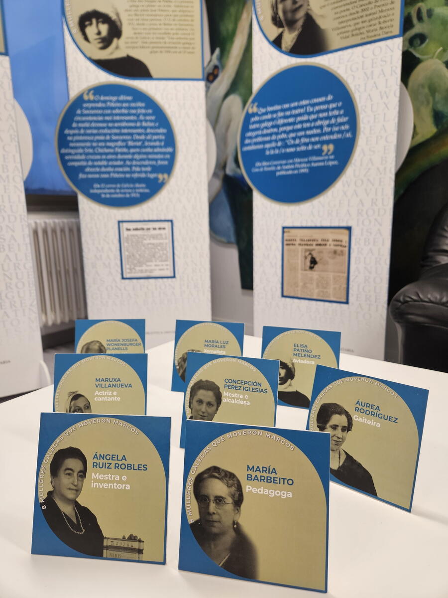 A mostra poderá visitarse do 13 ao 29 de xaneiro na biblioteca de Psicoloxía e Ciencias da Educación (Campus Norte)