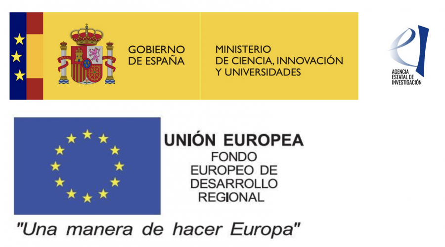 Logotipo dos fondos FEDER e da Agencia Estatal de Innovación