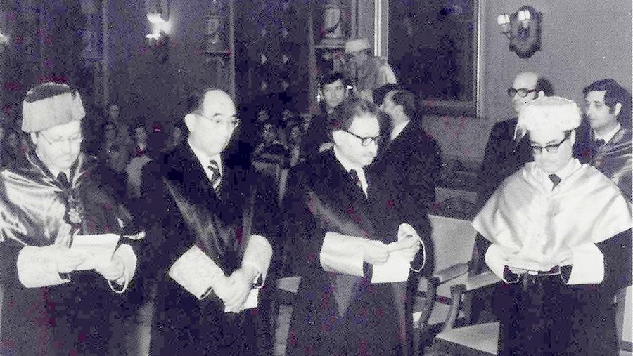 Investidura de Ernst B. Chain Investidura de Ernst B. Chain