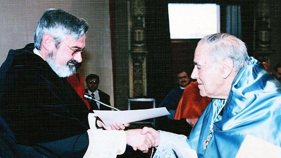 Investidura de Alonso Zamora Vicente Investidura de Alonso Zamora Vicente