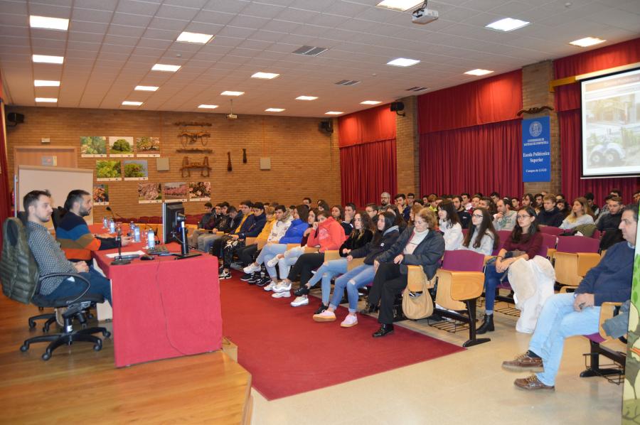 Recepción do alumnado participante no OpenLab2019 na EPS de Enxeñaría da USC