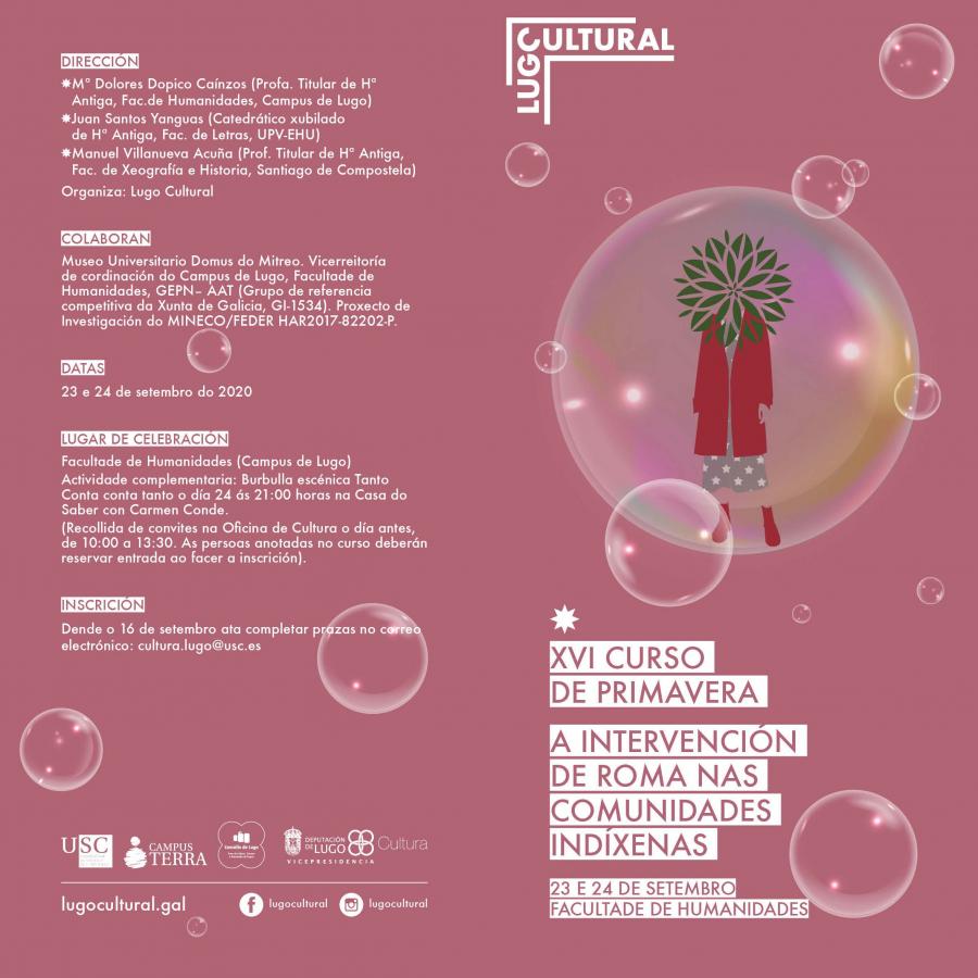 Programa do XVI Curso de Primavera da USC