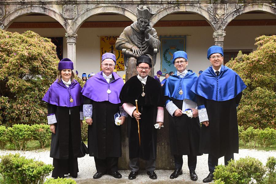 María José Alonso, Nicholas A. Peppas, Antonio López, Bernard L. Feringa e José Luis Mascareñas María José Alonso, Nicholas A. Peppas, Antonio López, Bernard L. Feringa e José Luis Mascareñas