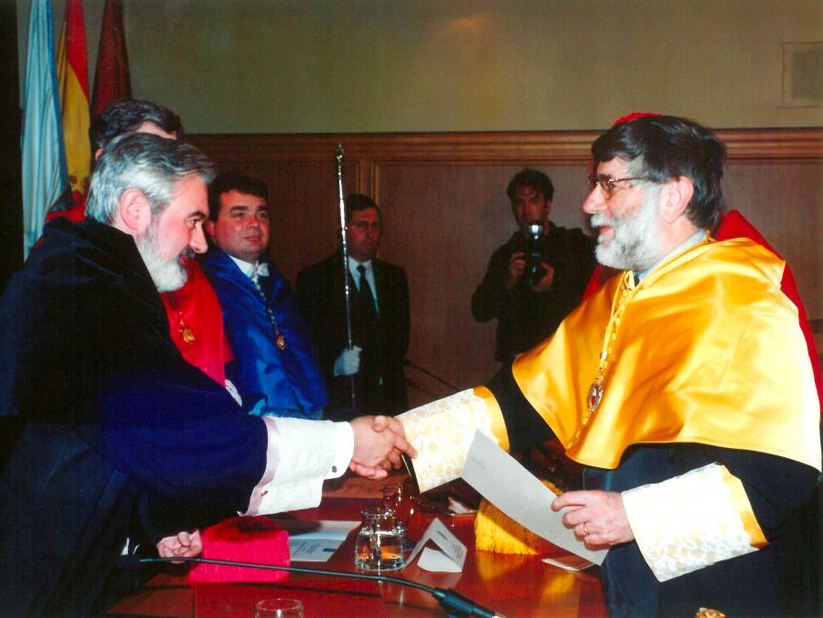 Darío Villanueva e Juan Rosai Darío Villanueva e Juan Rosai