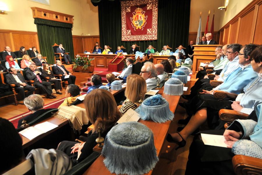 Momento do discurso de Juan Manuel Escudero Momento do discurso de Juan Manuel Escudero