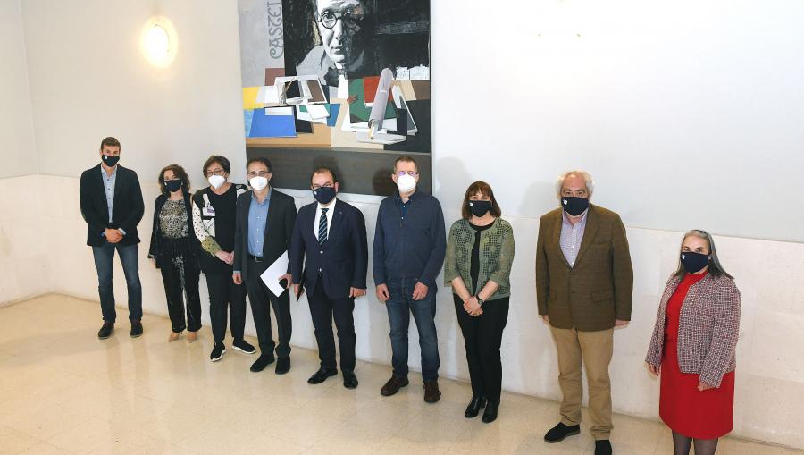 Toma de posesión do decano de Ciencias Políticas e Sociais. FOTO: Santi Alvite