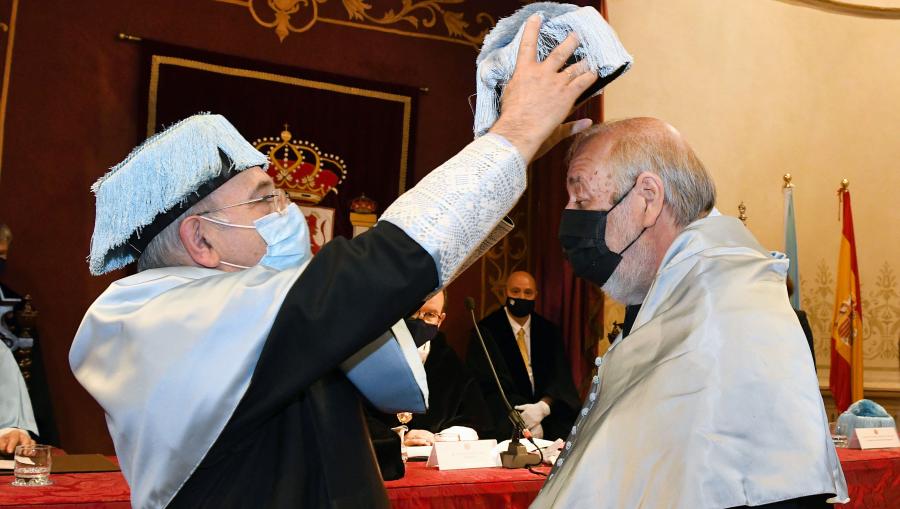 Colocación do birrete Colocación do birrete