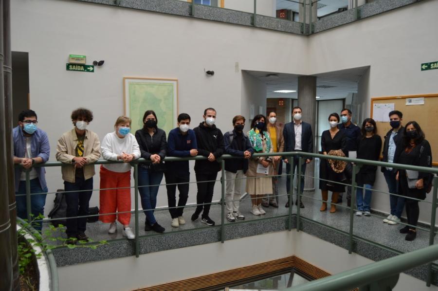 Participantes e promotores do obradoiro de ideas de intervención na valgada do Campus de Lugo