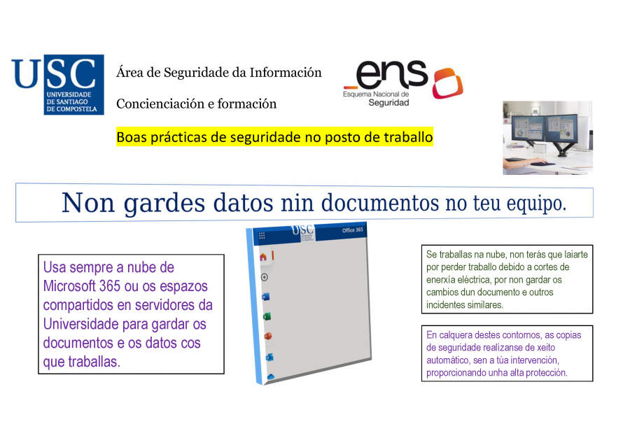 Usa a nube para gardar os datos