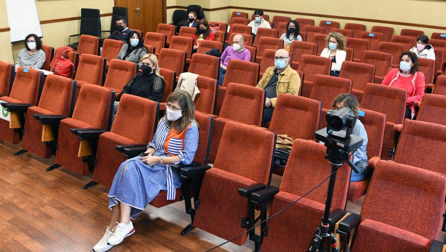 Público asistente ao acto. FOTO: Santi Alvite