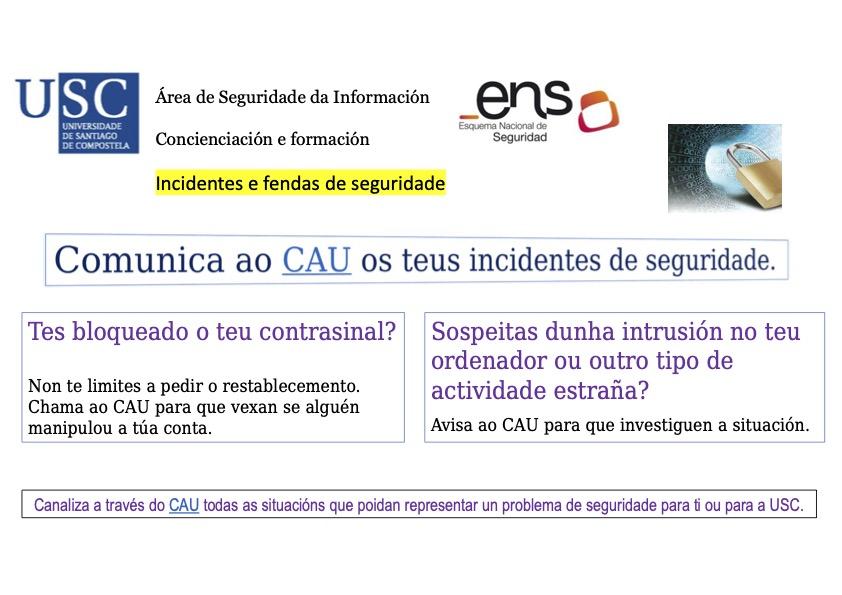 O CAU é o teu servizo de referencia