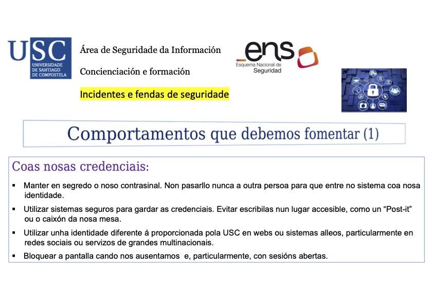 Mantén en segredo as túas credenciais