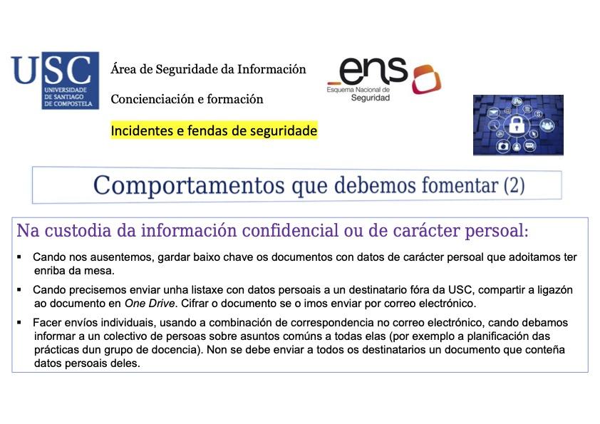 Non difundas listaxes indebidamente