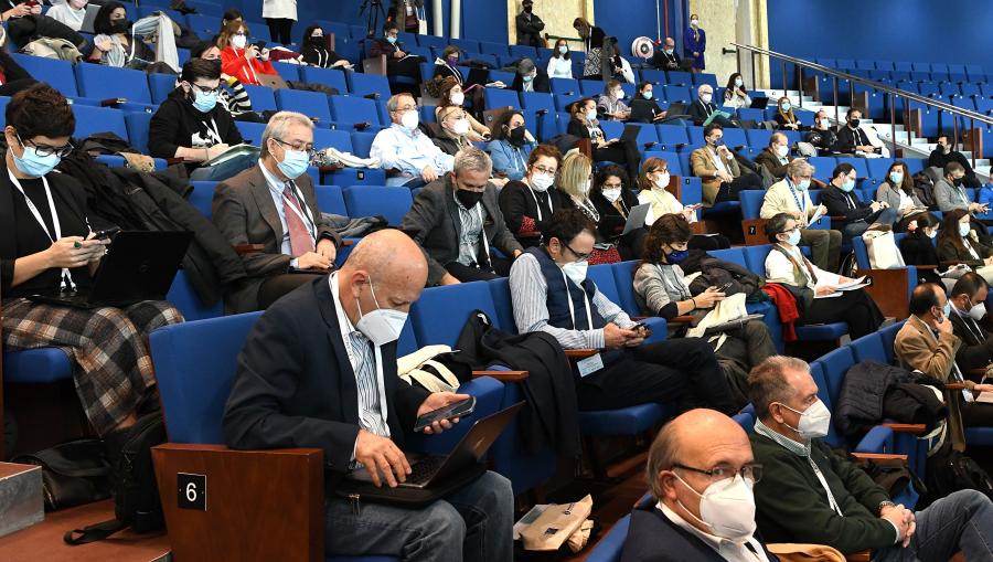 Público asistente ao acto. FOTO: Santi Alvite