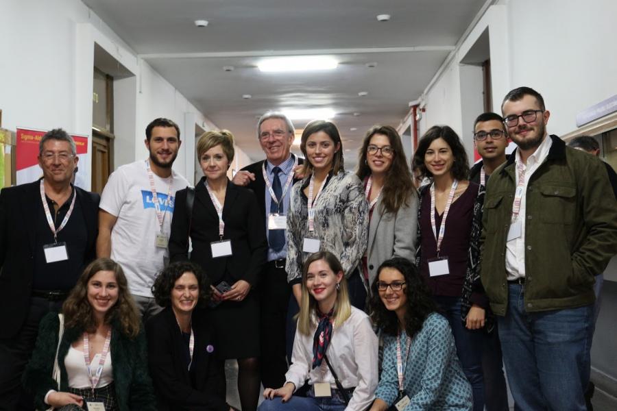 Asistentes ao Encontro de Jean-Pierre Sauvage con investigadores