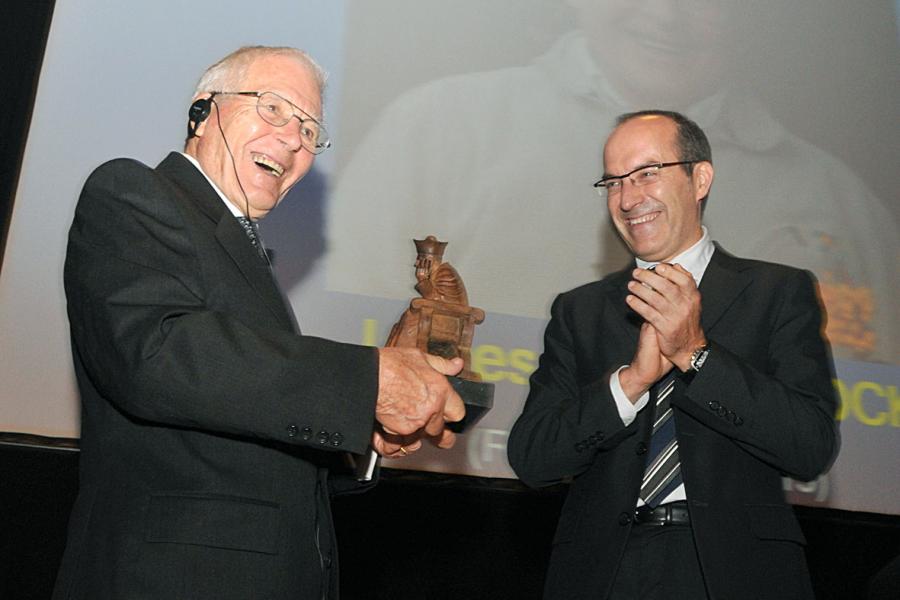 Entrega do Premio Fonseca a James Ephraim Lovelock