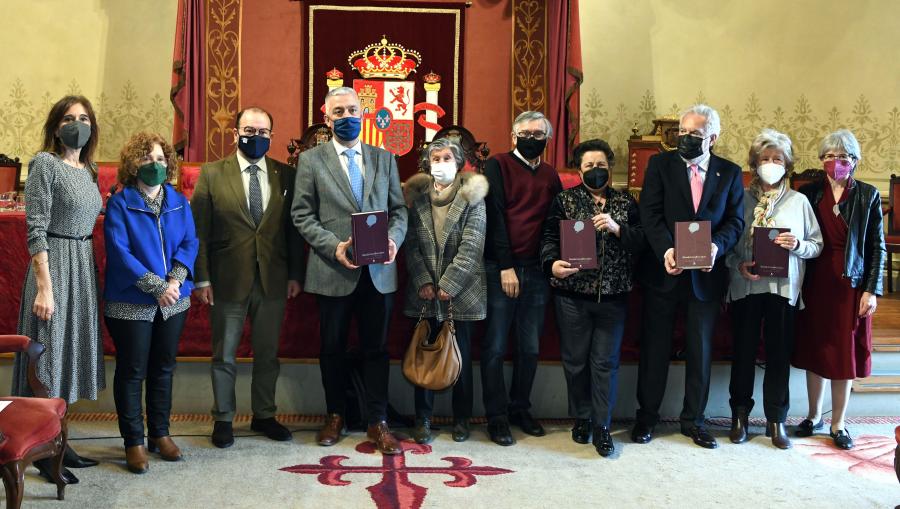 A presentación desenvolveuse no Paraninfo e estivo presidida polo reitor Antonio López. FOTO: Santi Alvite