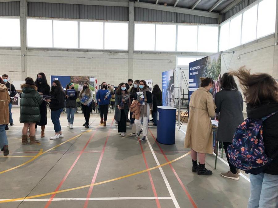 Xornada de achegamento da USC ao alumnado preuniversitario da Mariña luguesa, no Ies Vilar Ponte de Viveiro