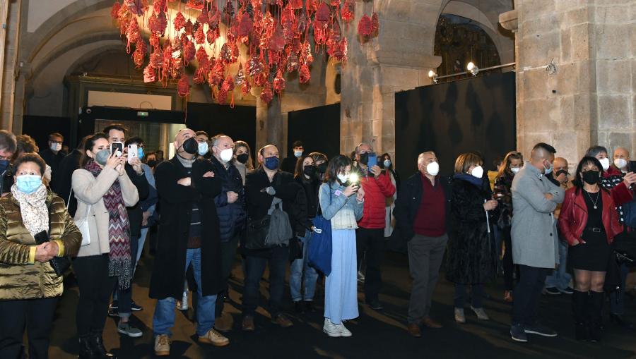Inauguración da mostra: FOTO: Santi Alvite