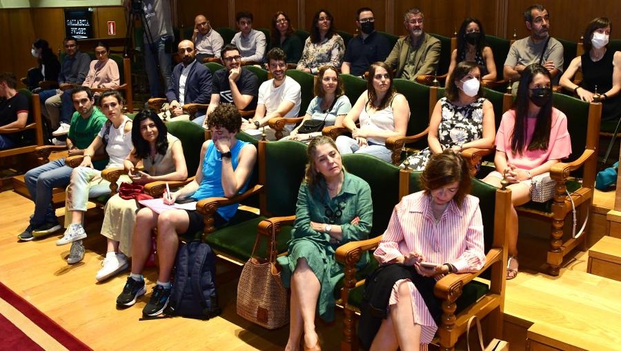 Público asistente ao acto. FOTO: Santi Alvite