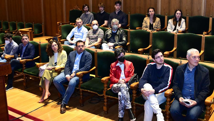 Premios ‘Mellor Iniciativa Empresarial USC’. FOTO: Santi Alvite