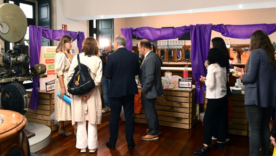 Vista aos espazos expositivos. FOTO: Santi Alvite