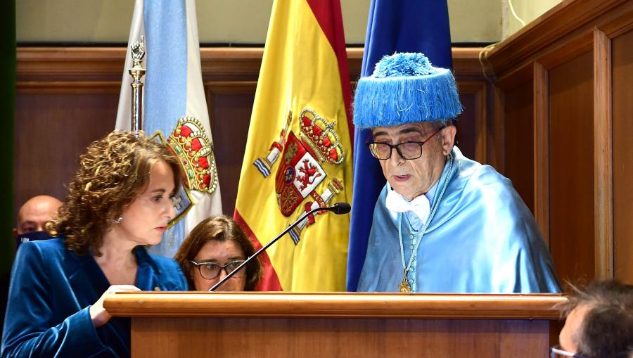 Dulce García e José Carlos Bermejo. FOTO: Santi Alvite
