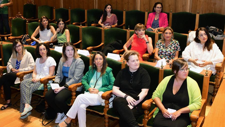 Entrega dos Premios á Introdución da Perspectiva de Xénero na USC. FOTO: Santi Alvite