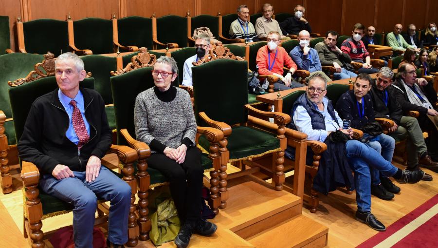 Premio Lise Meitner 2022 a Phil Walker. FOTO: Santi Alvite