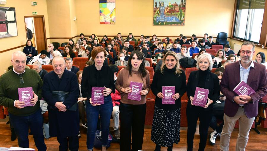 Presentación do Informe da Economía Social en Galicia 2021. FOTO: Santi Alvite