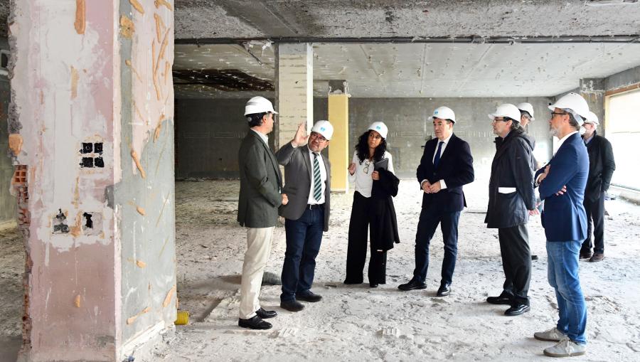 Presentación do proxecto de nova sede do IGFAE. FOTO: Santi Alvite