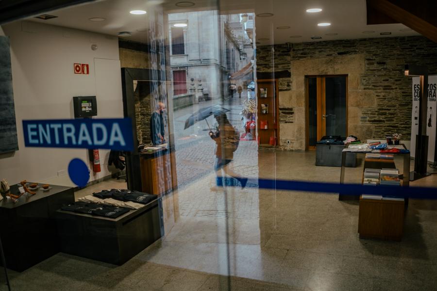 A USC estrea tenda no Pazo de Montenegro. FOTO: AP