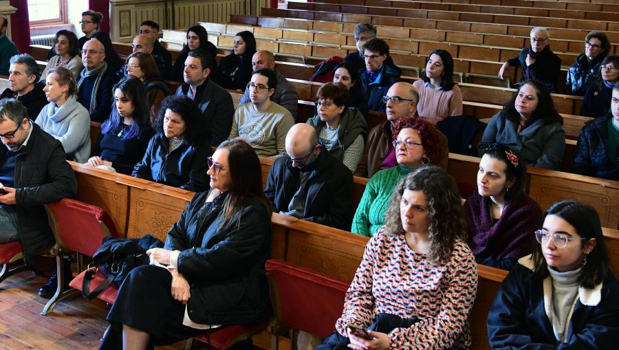 Público asistente ao acto. FOTO: Santi Alvite