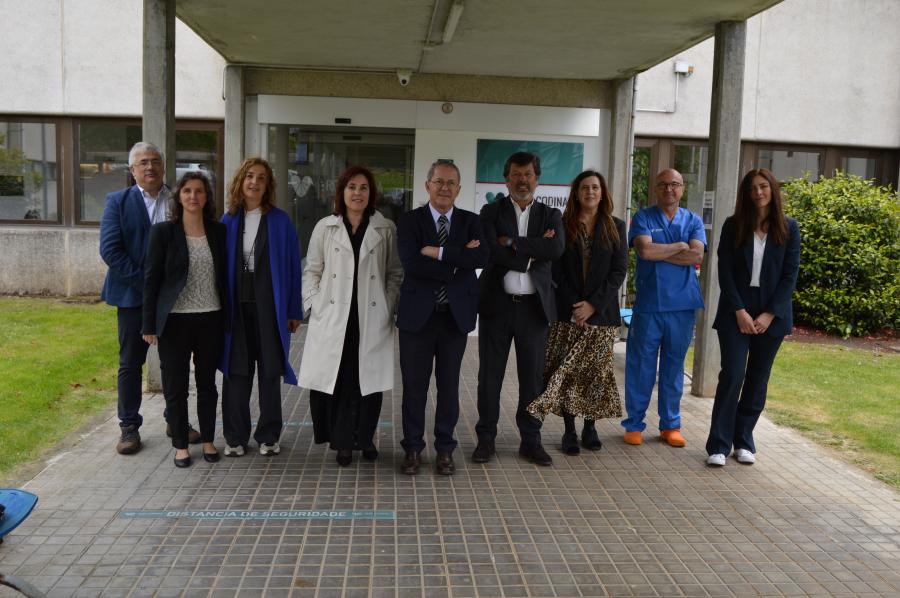Recepción da delegación da UTAD na Fundación Rof Codina