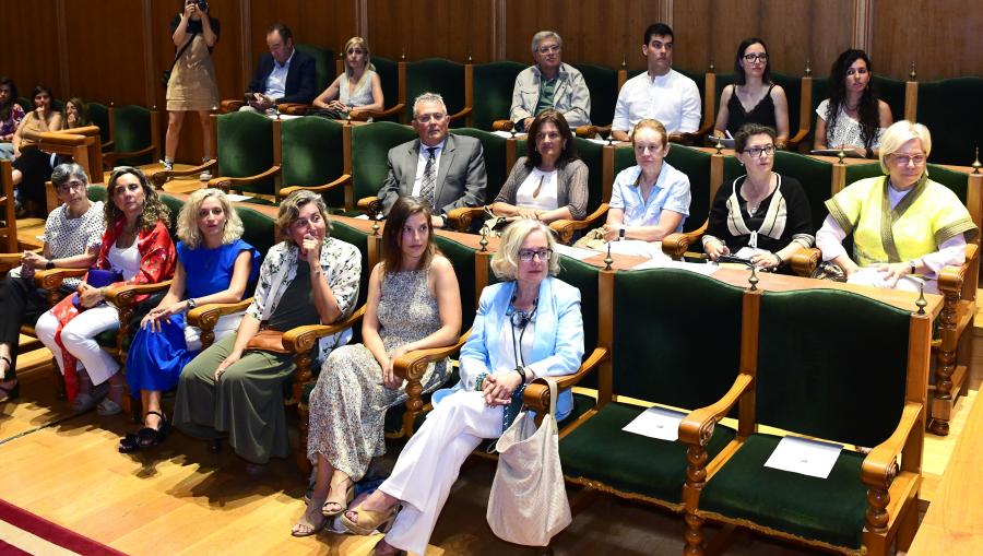 Asistentes ao acto. FOTO: Santi Alvite