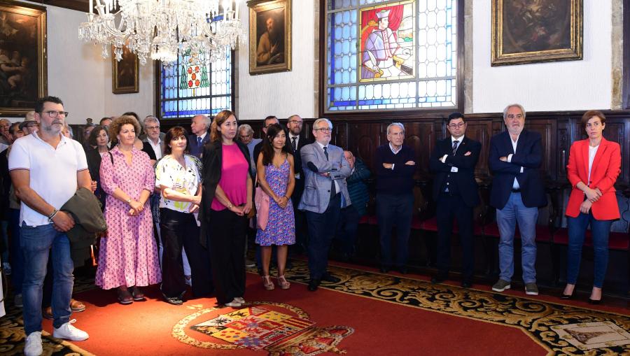 Asistentes ao acto. FOTO: Santi Alvite