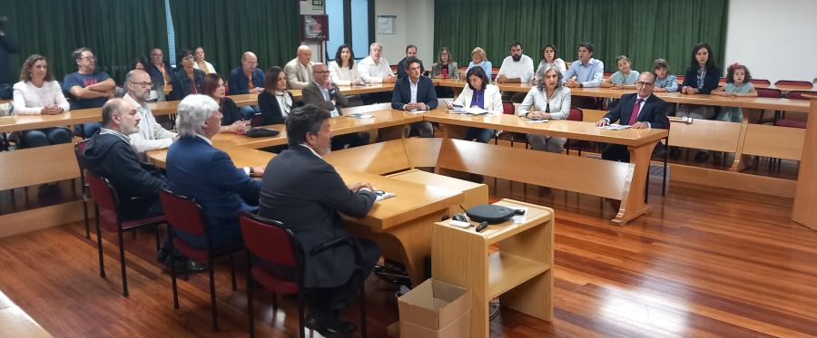 O acto desenvolveuse na Sala de Xuntas da Facultade de Veterinaria