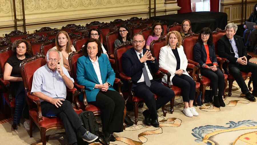 Asistentes ao acto. FOTO: Santi Alvite