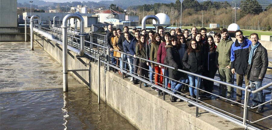 Visita a la EDAR de Guillarei (2019)