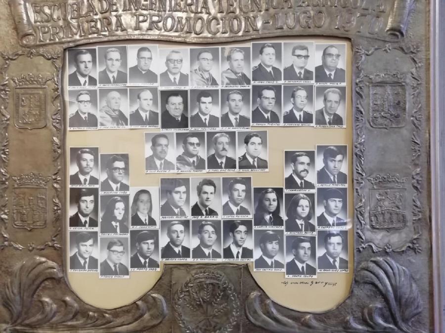 Primeira promoción de peritos agrícolas titulados no Campus de Lugo