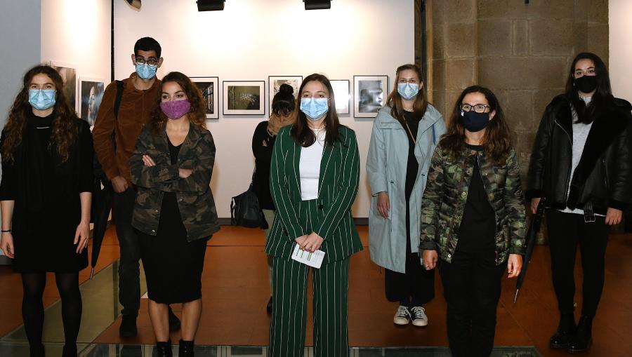 Inauguración da exposición. Foto: Santi Alvite