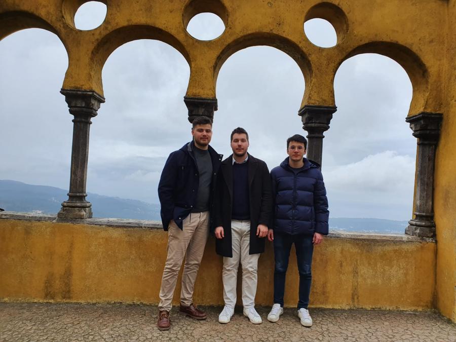 De esquerda a dereita, Roberto López, Brais Pérez e Antón Polo. Imaxe de arquivo De esquerda a dereita, Roberto López, Brais Pérez e Antón Polo. Imaxe de arquivo